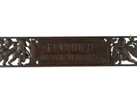 A Neoclassical Bronze Door Surround