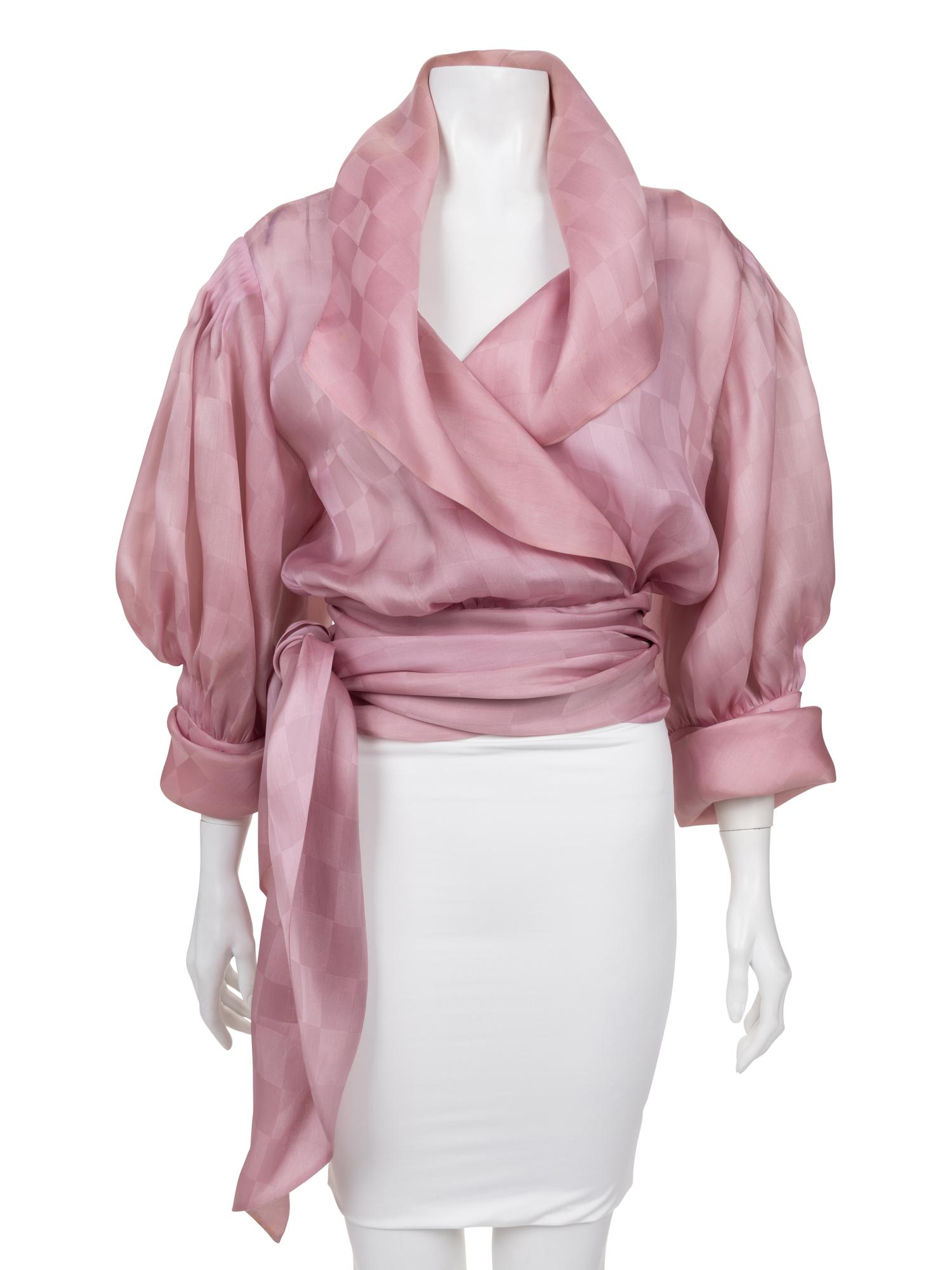 Three Designer Pieces: One Halston, One Chloé, and One Claude Montana