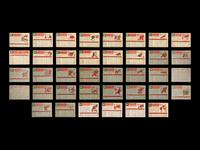 A Collection of 1959 Topps Baseball Cards Including Multiple Hall of Famers (86)