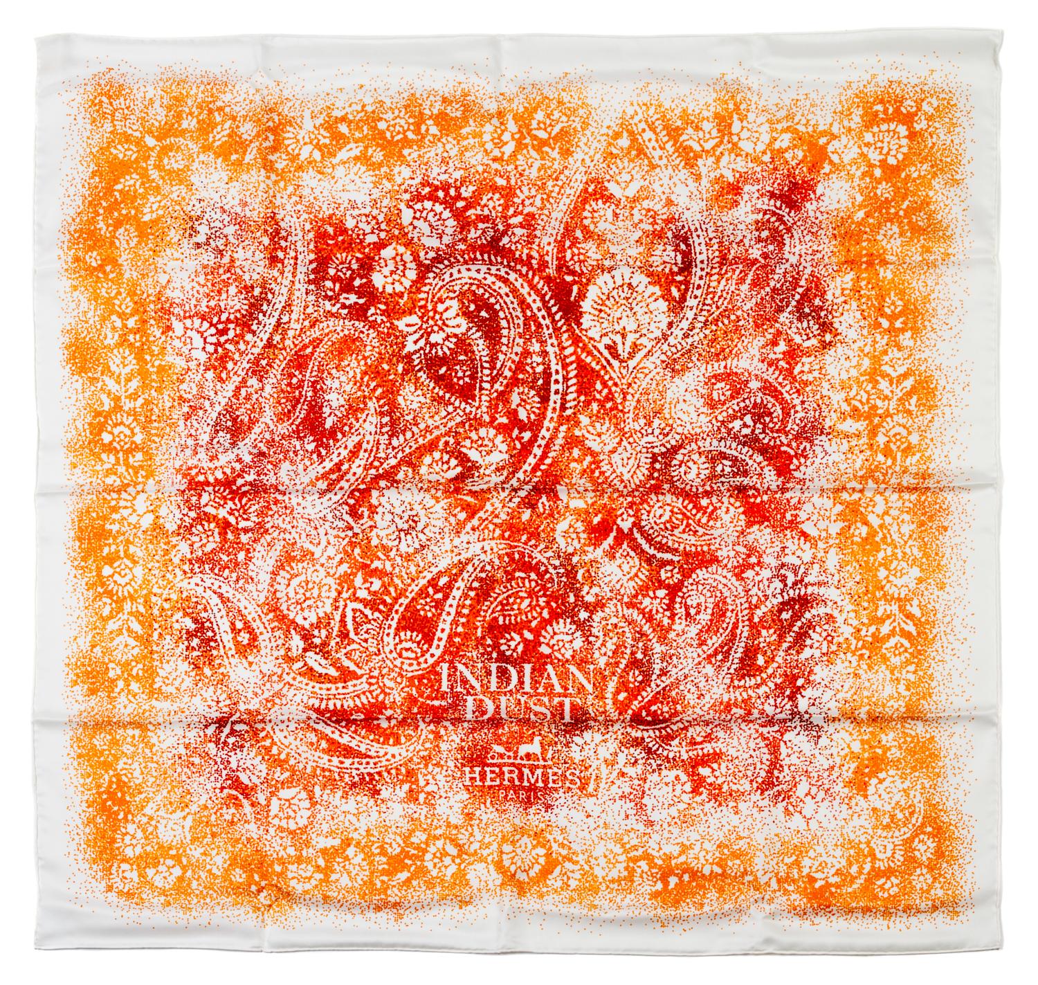An Hermes Silk Scarf, 35 x 35 inches.