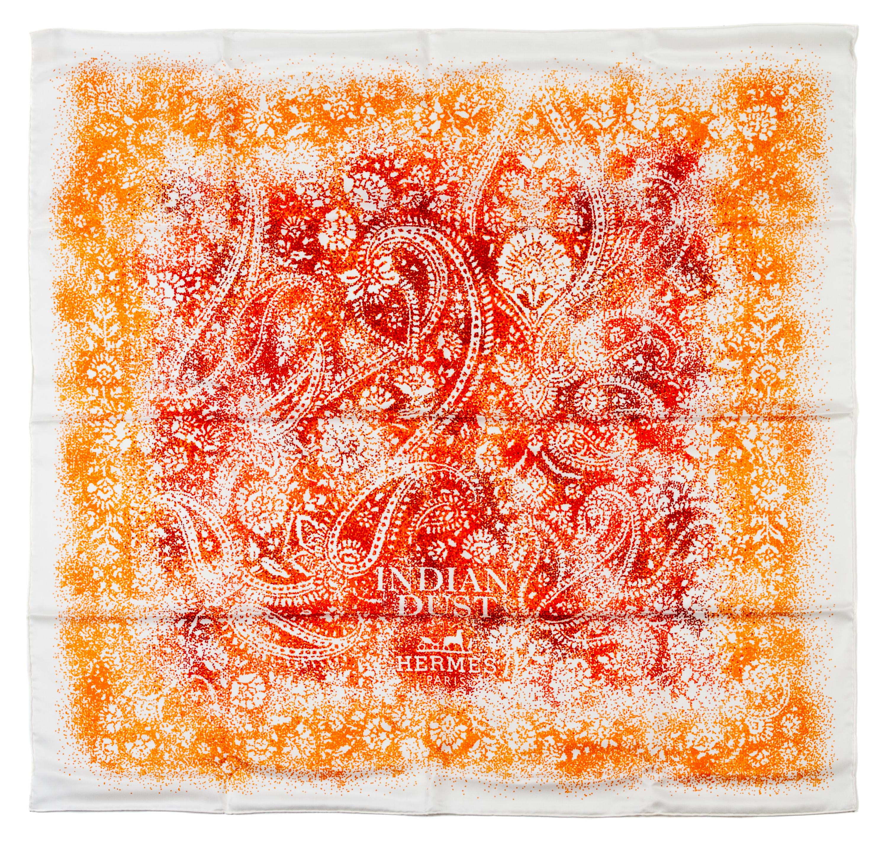 An Hermes Silk Scarf, 35 x 35 inches.
