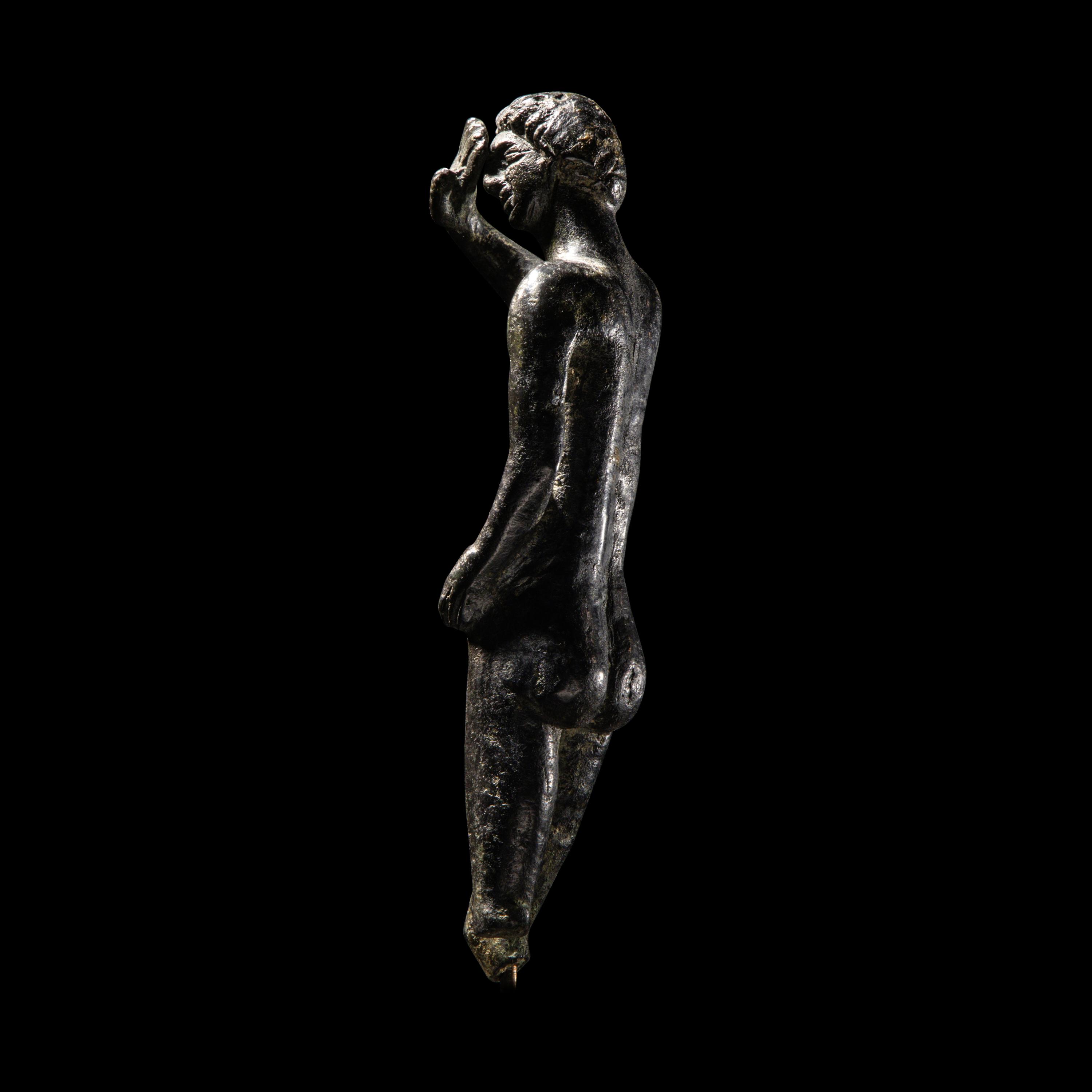 A Romano-Celtic Bronze Figure
