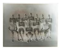[EDUCATION]. 10 large format glass negatives featuring students at Wilberforce University.