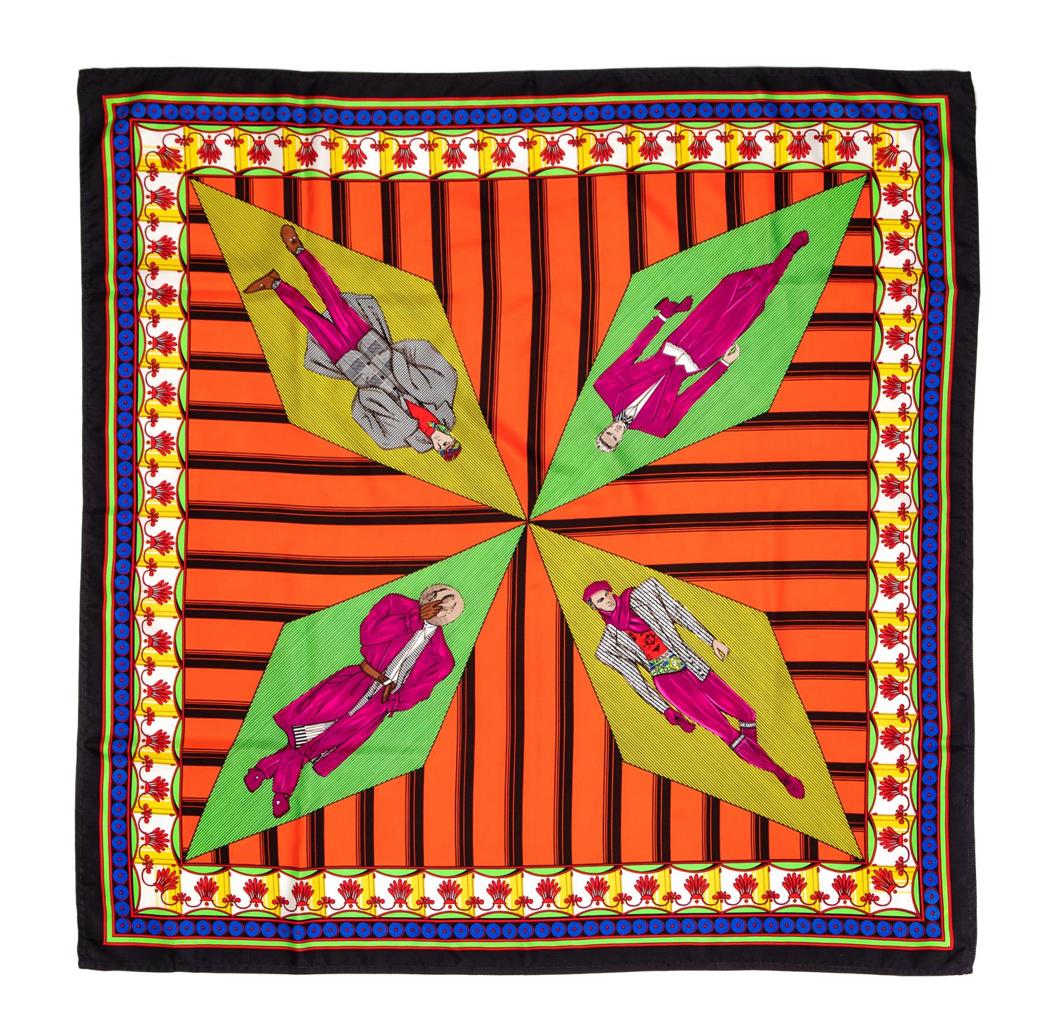Gianni Versace Silk Scarf, 1990s