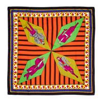 Gianni Versace Silk Scarf, 1990s