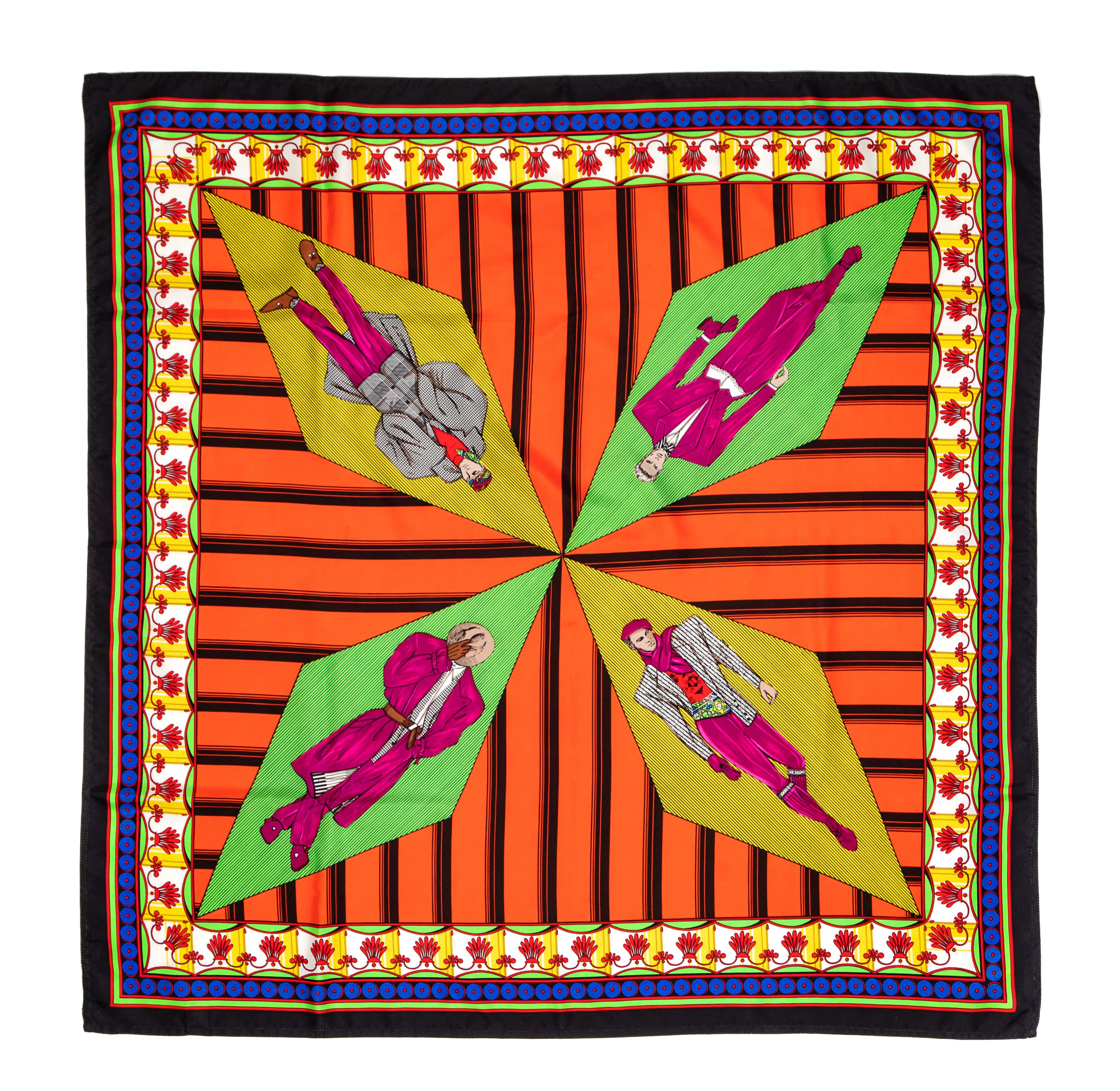 Gianni Versace Silk Scarf, 1990s