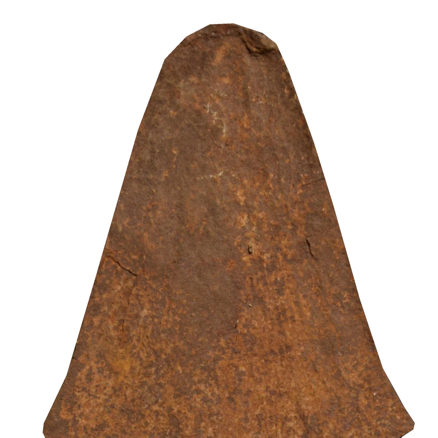 Iron Currency on Custom Mount 10" W x 4" D x 31" H — Nigeria, Mid-20th Century