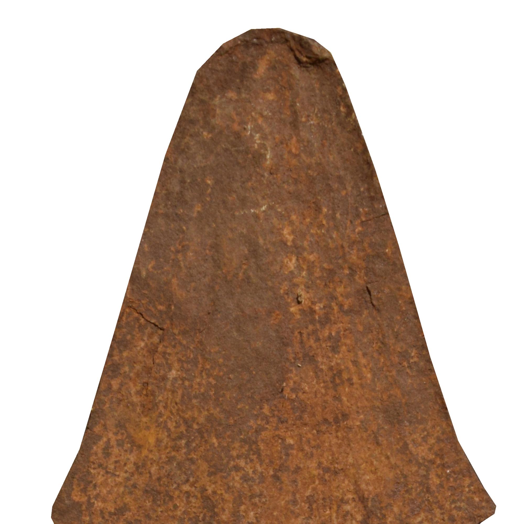 Iron Currency on Custom Mount 10" W x 4" D x 31" H — Nigeria, Mid-20th Century