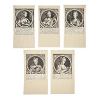 Jacob van der Heyden (German, 1573-1645) — The Five Senses (complete suite of five), ca. 1610