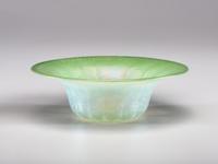 Pastel Bowl with Laurel Leaf Pattern