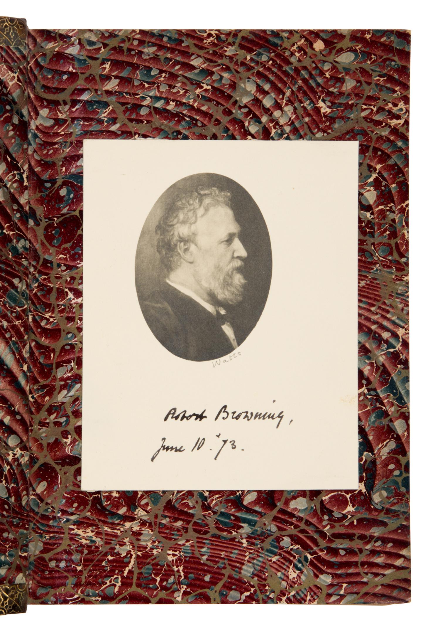 Browning, Robert (1812-1889). Browning's Complete Poetical Works. Boston and New York: Houghton Mifflin Company, 1895.
