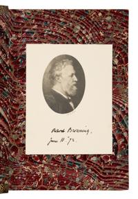 Browning, Robert (1812-1889). Browning's Complete Poetical Works. Boston and New York: Houghton Mifflin Company, 1895.