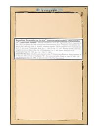 [CIVIL WAR]. Volunteers Wanted for Nine Months Service / 154th Regiment Penna. Volunteers . [Philadelphia, PA]: ca October 1862.