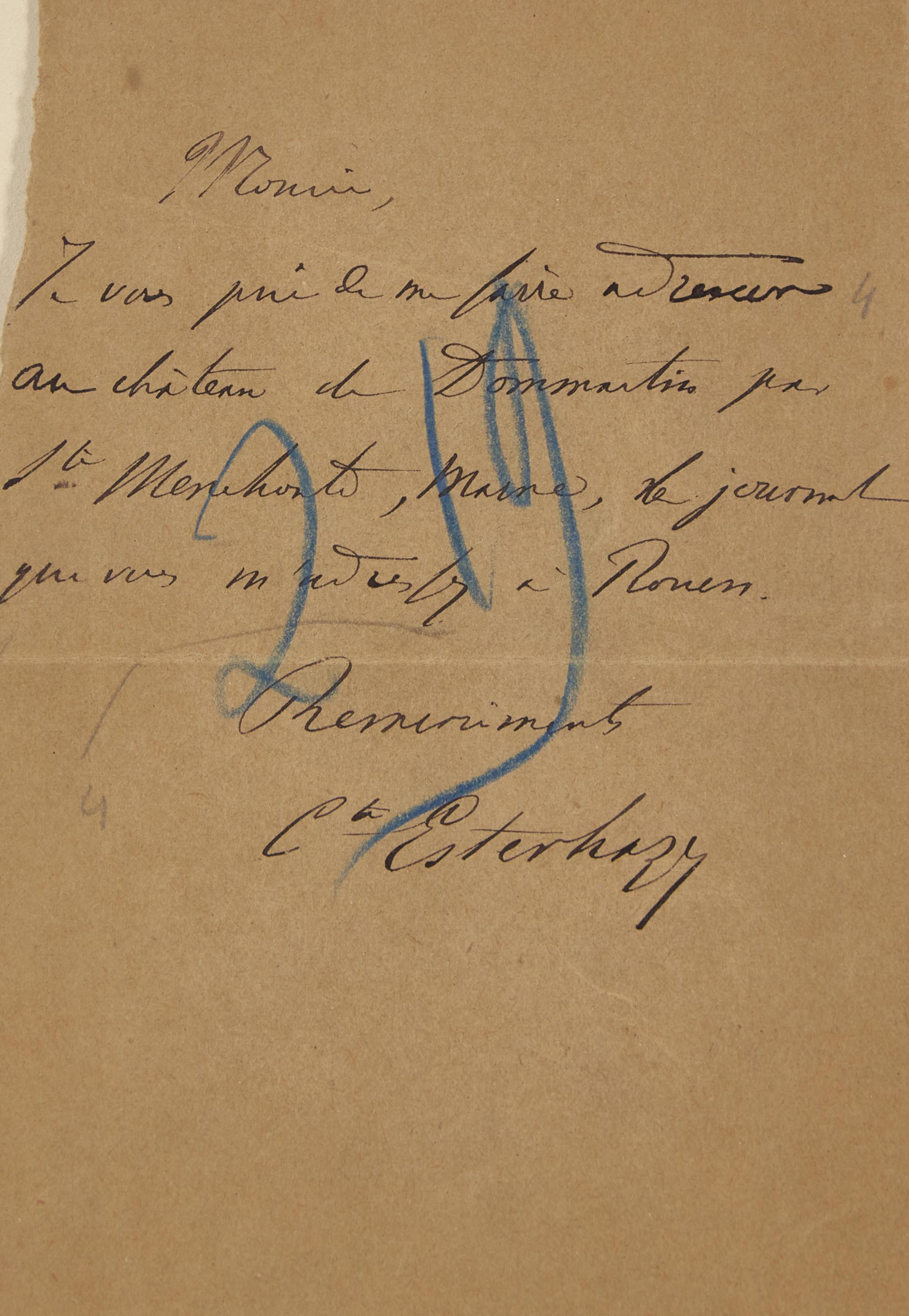 [Dreyfus Affair] Zola, Emile, and Alfred Dreyfus, et al. Group of 5 Signed and Inscribed Items