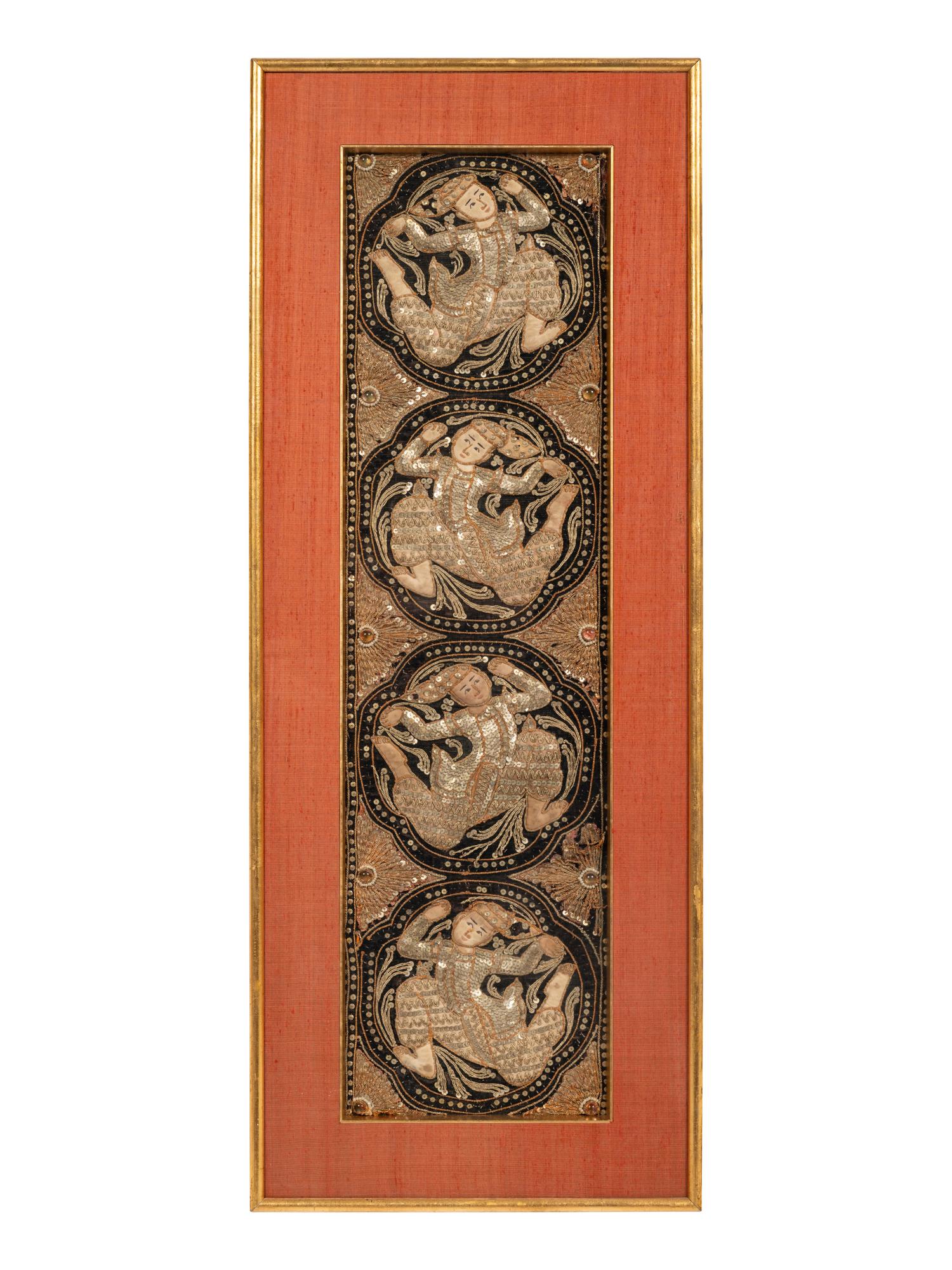 A Pair of Burmese Wall Hangings