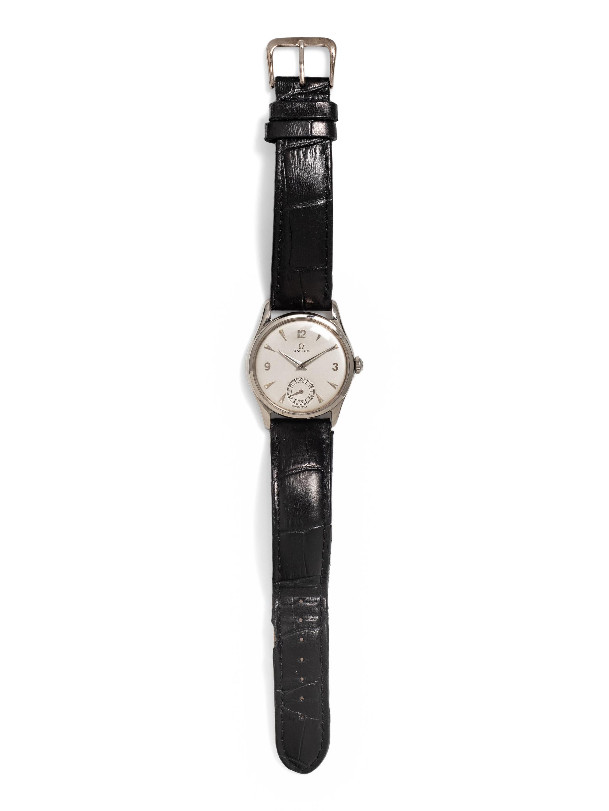OMEGA, STAINLESS STEEL WATCH