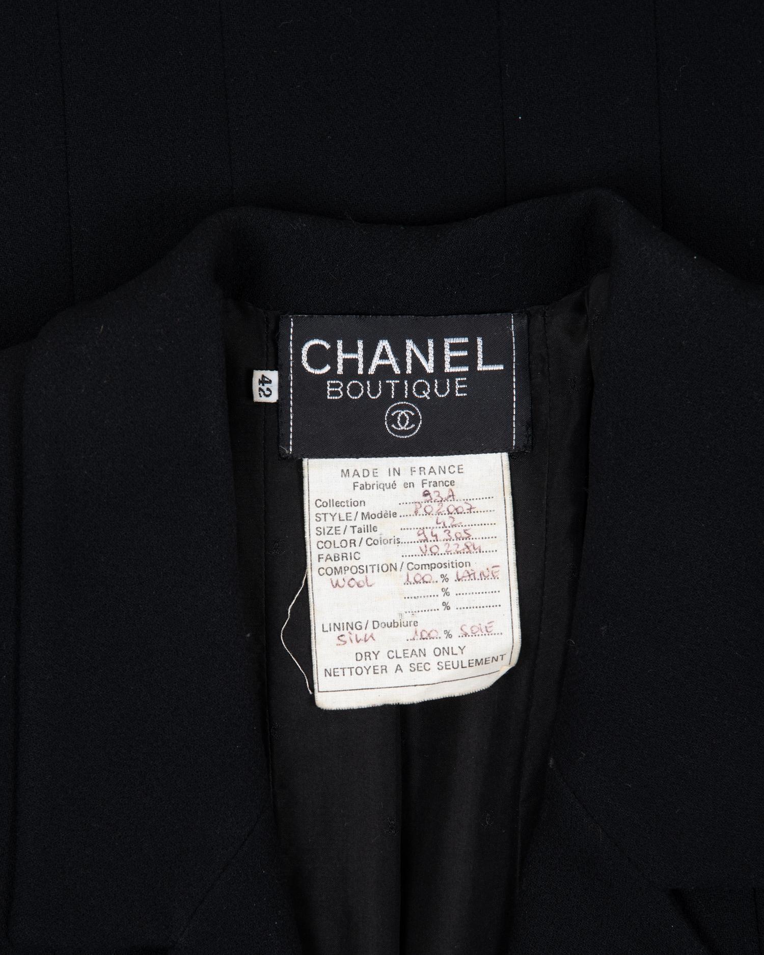 Chanel Wool Jacket, Fall 1993