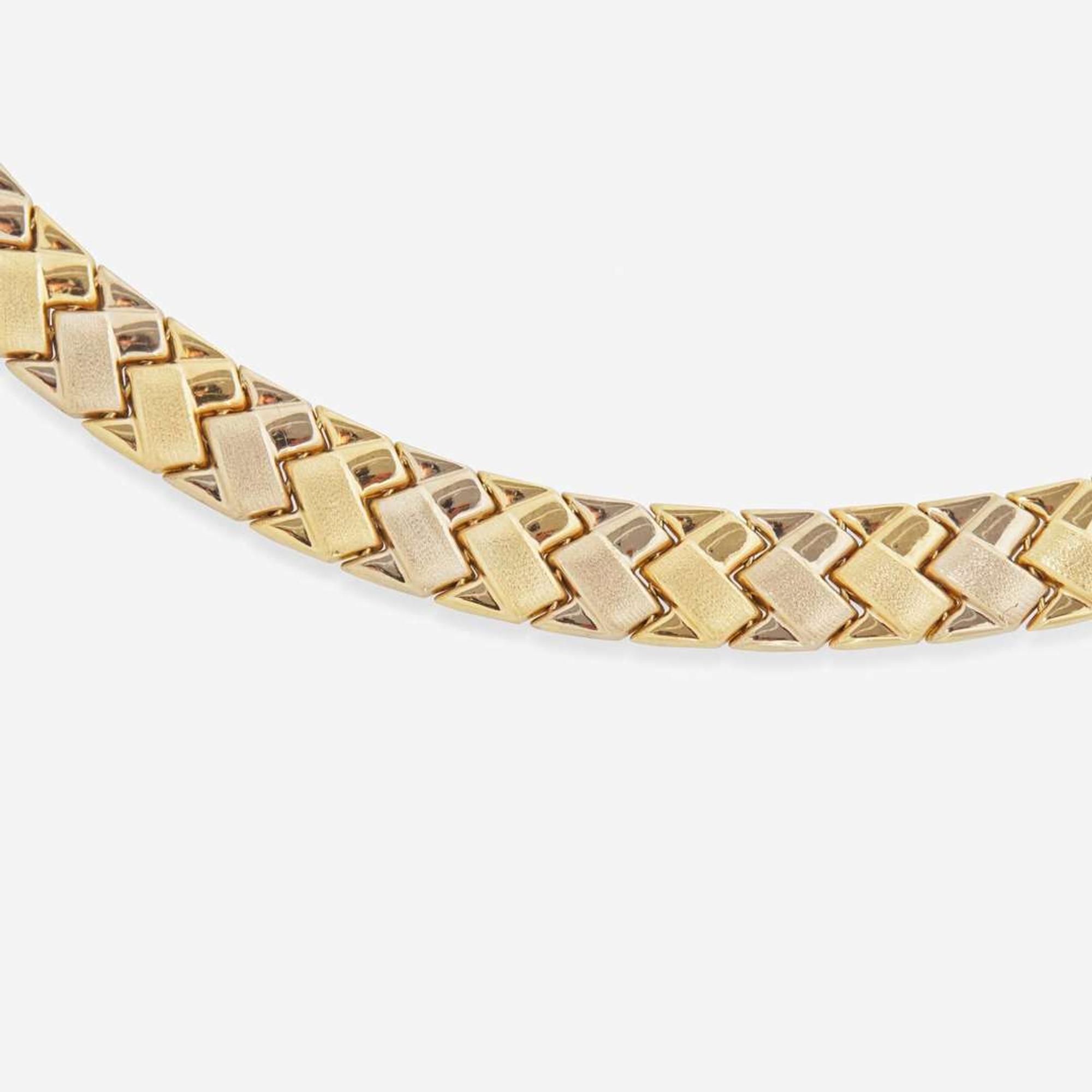 A 14K Yellow Gold Necklace