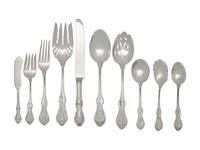 An American Silver Flatware Service