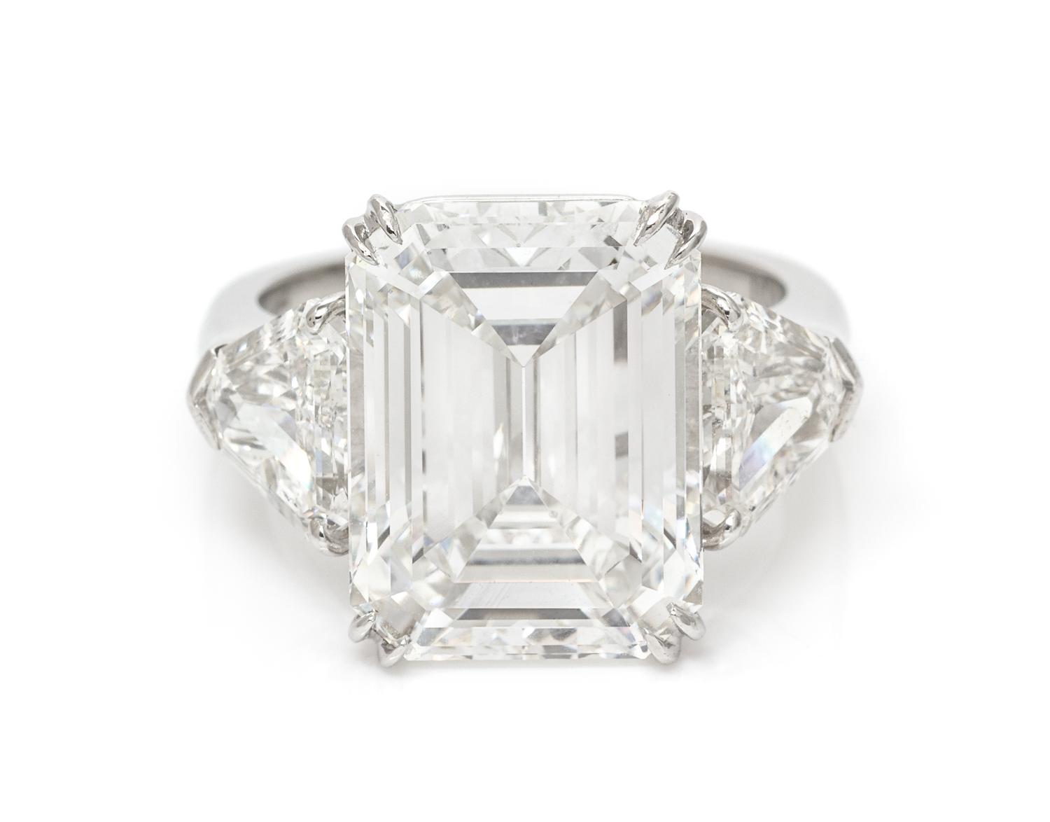 An Important Platinum and Diamond Ring, by Graff
