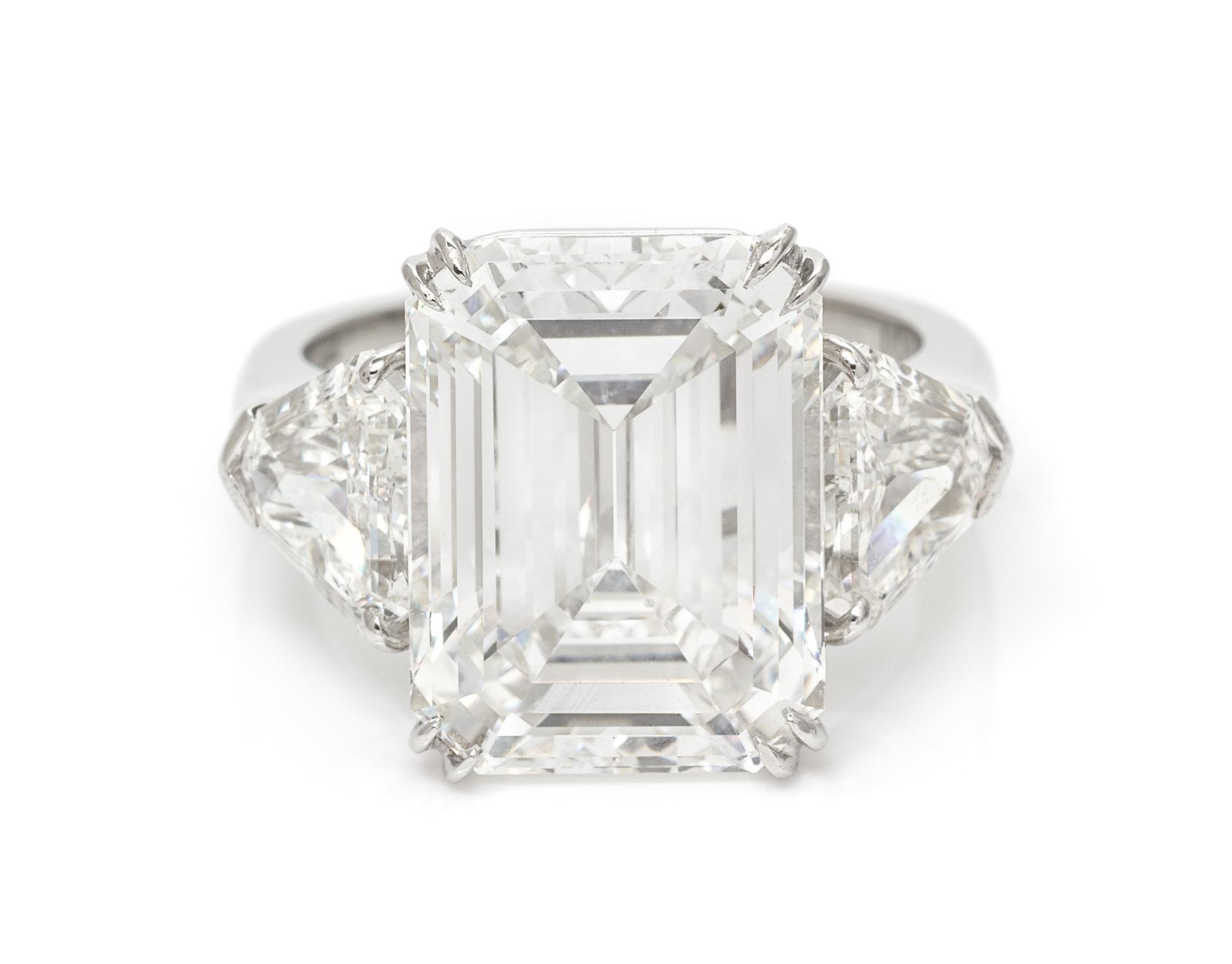 An Important Platinum and Diamond Ring, by Graff