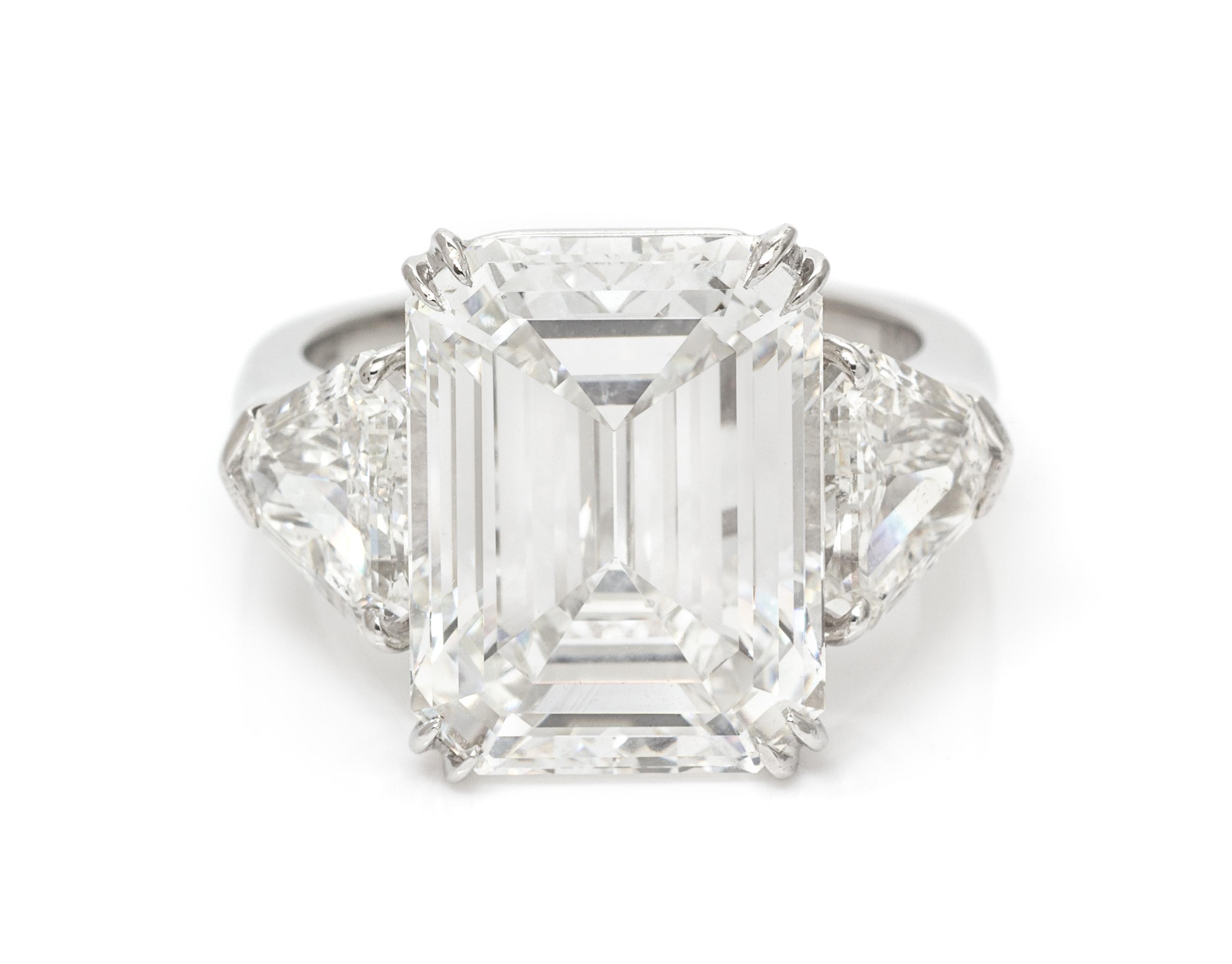 An Important Platinum and Diamond Ring, by Graff