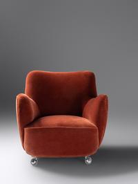 Barrel Lounge Chair, model 100A Vladimir Kagan Designs Inc., USA