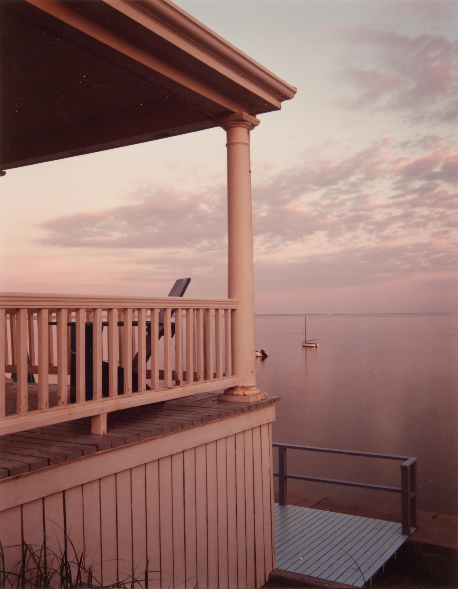 Bay/Sky/Porch (complete with burgundy linen clamshell portfolio case with gilt title)