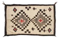 Navajo Saddle Blanket 48 1/2 x 31 1/2 inches