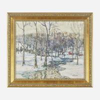 Walter Emerson Baum (American, 1884–1956) Winter Creek