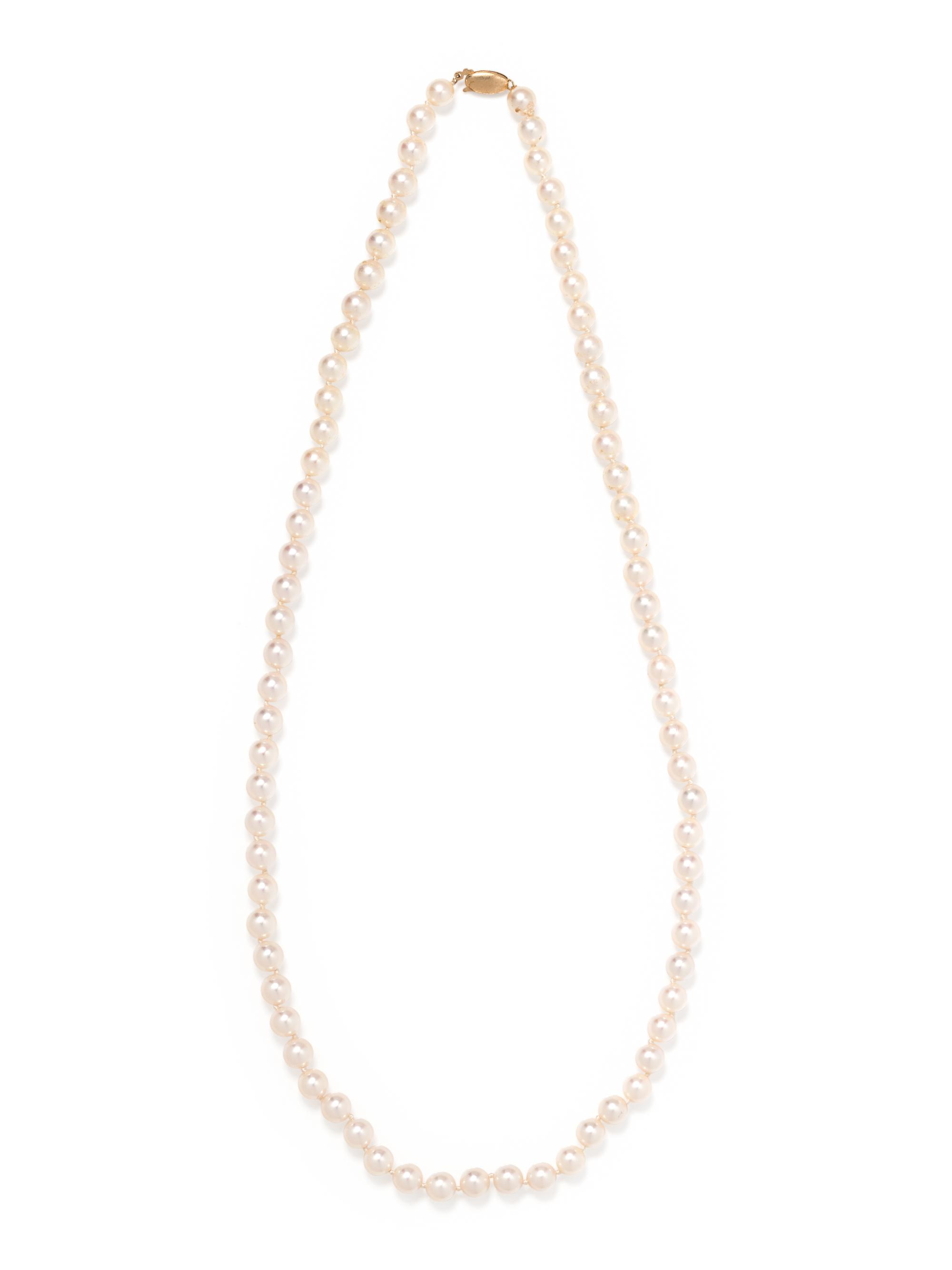 CULTURED PEARL NECKLACE