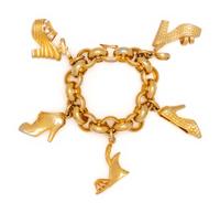 Ferragamo, Iconic Shoe Charm Bracelet