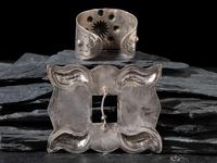 Navajo Belt Buckle and Cuff Bracelet