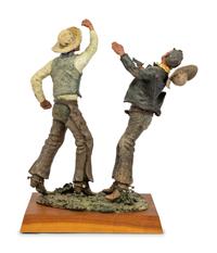 Two Men Fighting , edition 3/20