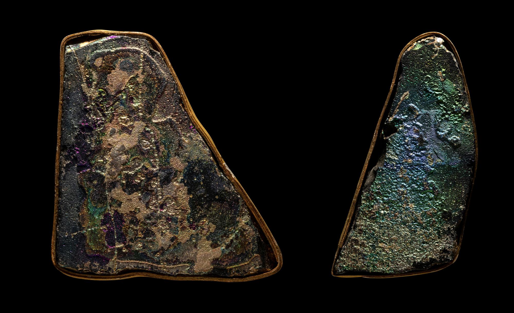 Two Roman Glass Fragments