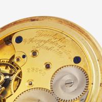 A 14K Yellow Gold A. Lange & Sohne Glashutte Pocket Watch c.1870s