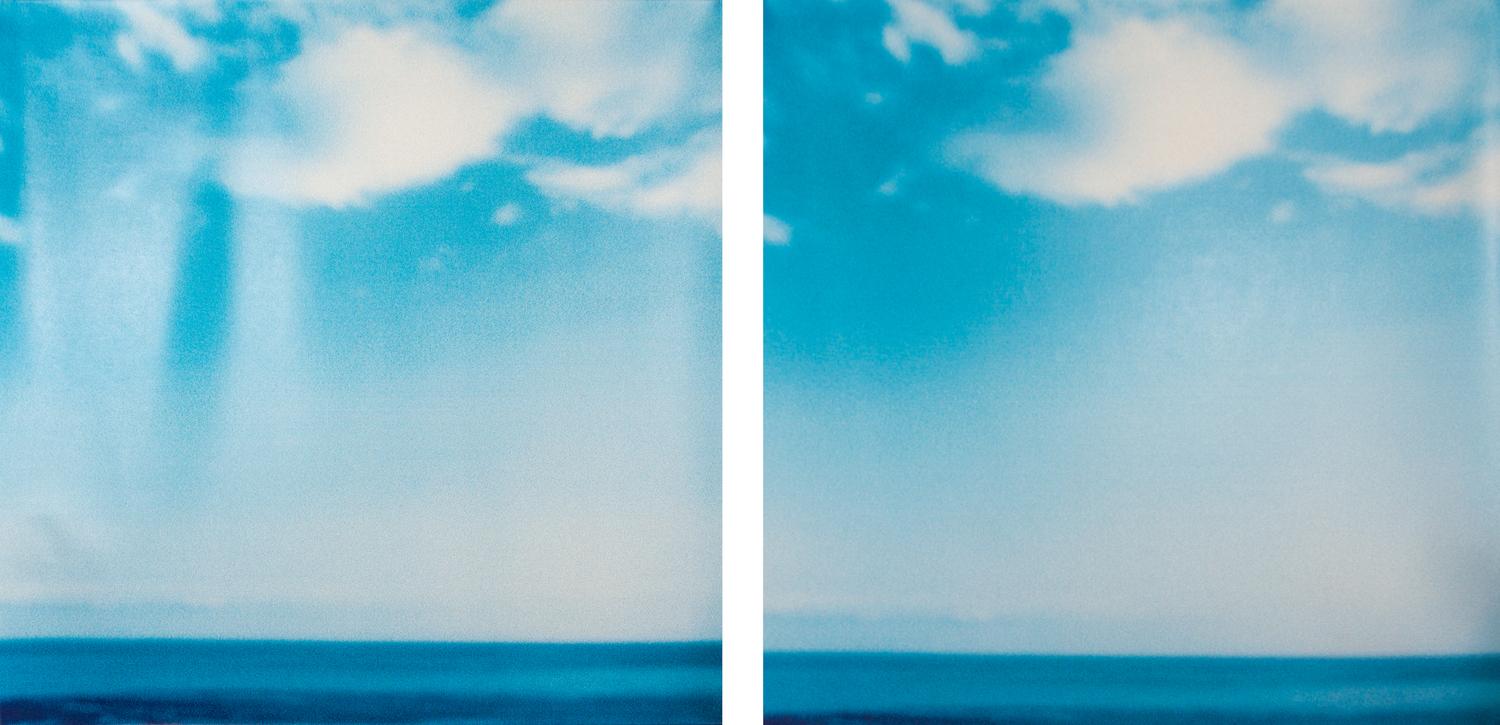 Jack Pierson, (American, b. 1960), Blue Horizon Diptych, 1997