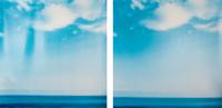 Jack Pierson, (American, b. 1960), Blue Horizon Diptych, 1997