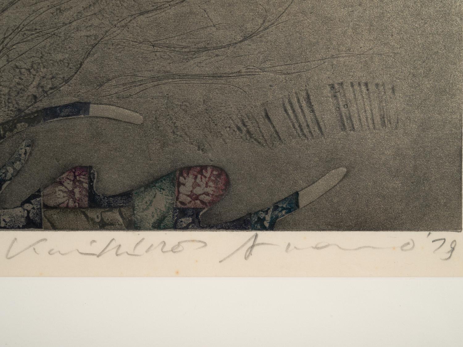 A Poor King 1 , 1979 and Work 2 , 1983 (Pair of Works)