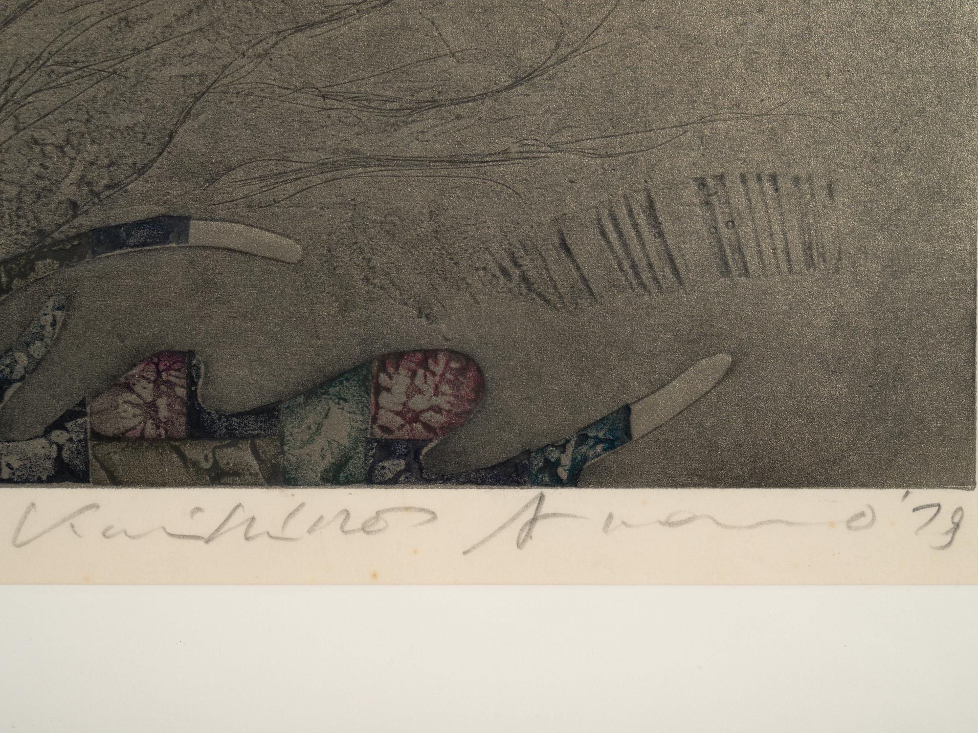 A Poor King 1 , 1979 and Work 2 , 1983 (Pair of Works)
