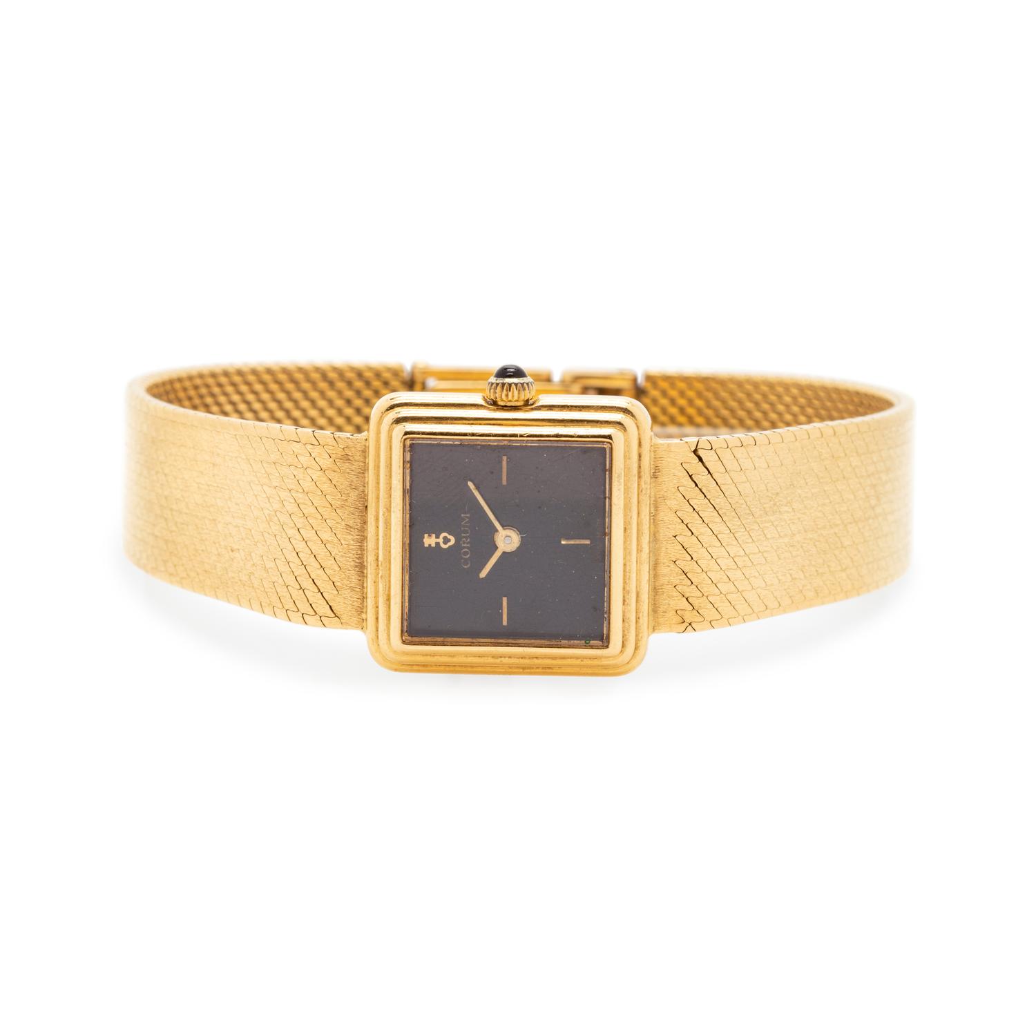 CORUM, 18K YELLOW GOLD WRISTWATCH