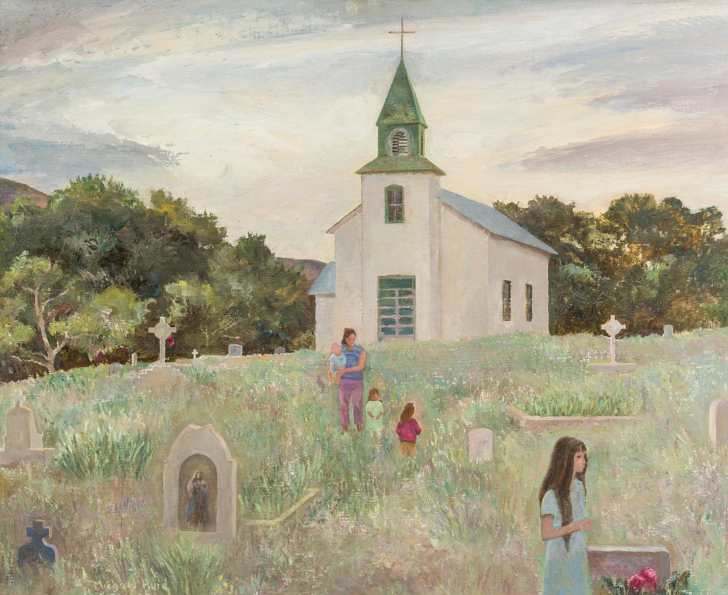 Michael Hurd, (American, b. 1946), Children of San Patricio