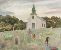 Michael Hurd, (American, b. 1946), Children of San Patricio