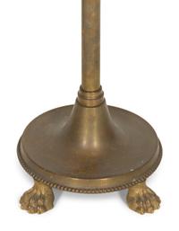 A Regency Style Swing-Arm Floor Lamp