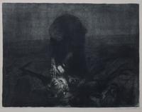 Kathe Kollwitz, (German, 1867-1945), Schlachtfeld (After the Battle), plate VI from Bauernkrieg (The Peasants' War), 1907