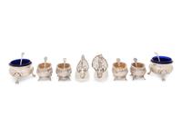 A Group of Silver Salt Cellars