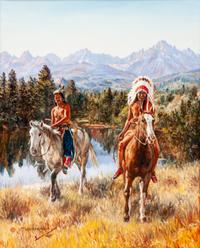 Nez Perce Scouting Party