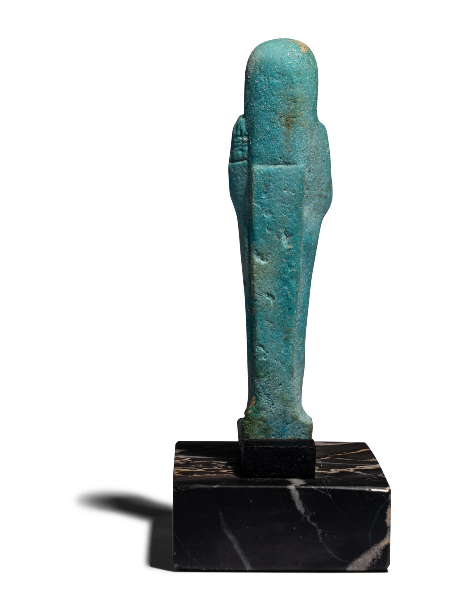 An Egyptian Faience Ushabti