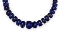 LAPIS LAZULI BEAD NECKLACE