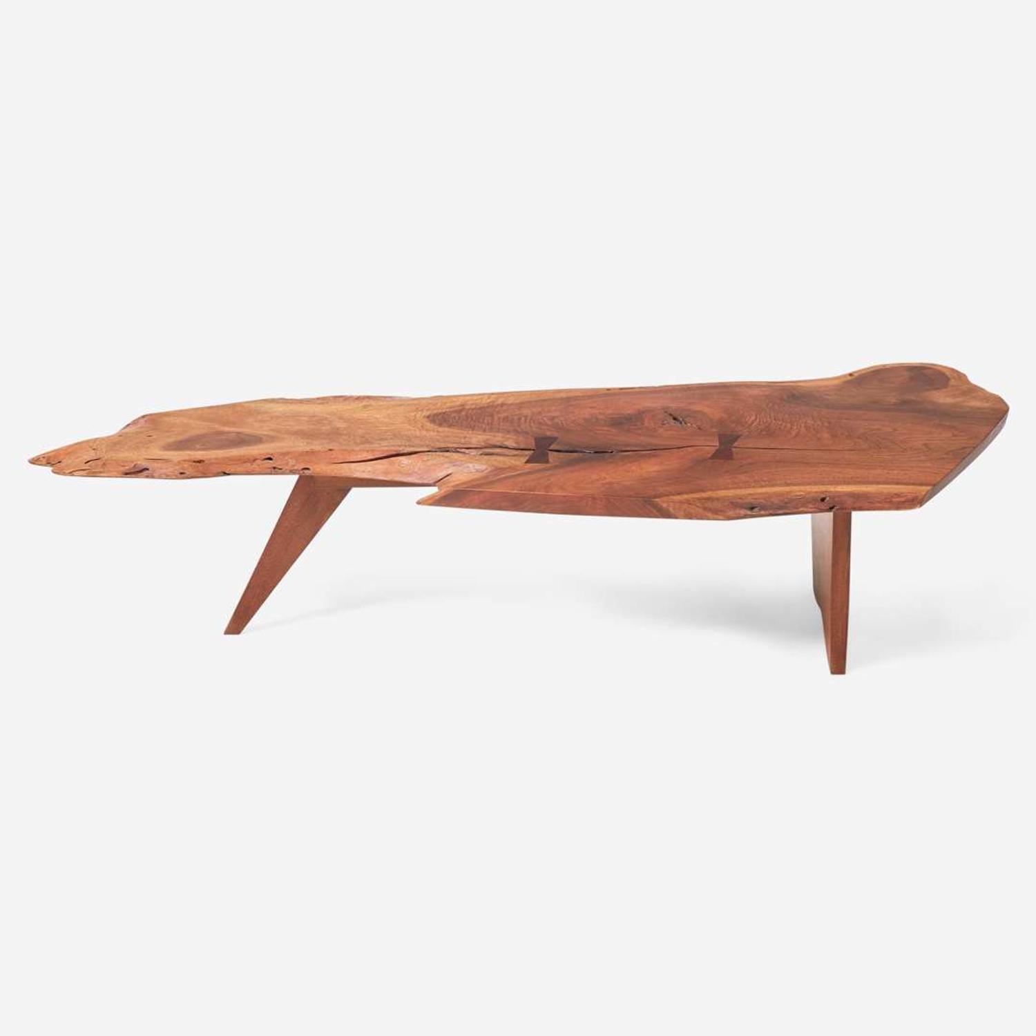 George Nakashima (American, 1905-1990) "Slab I" Coffee Table, New Hope, Pennsylvania, 1970